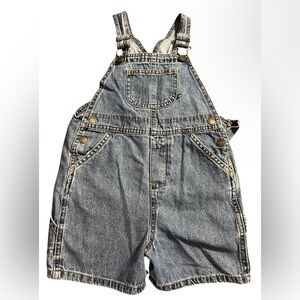 Vintage Faded Glory 4T Overall Shorts